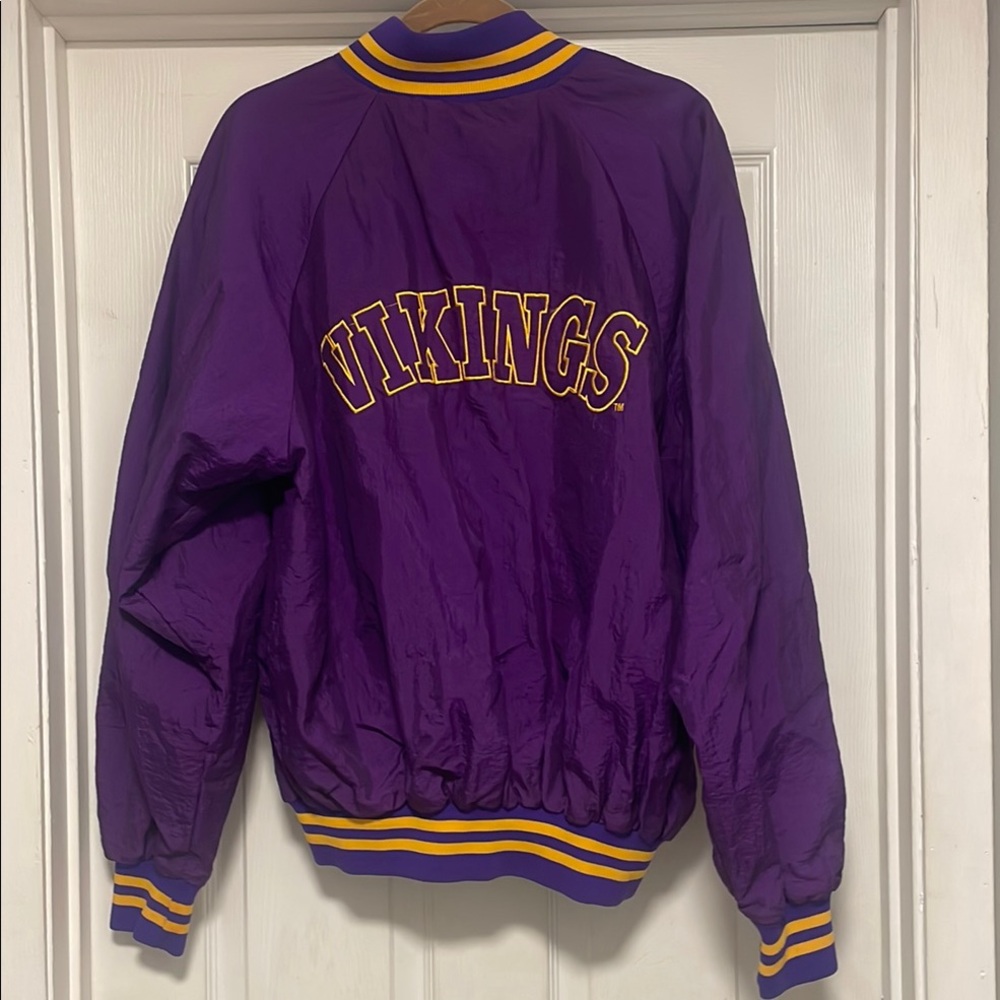 Vikings Purple Bomber Jacket